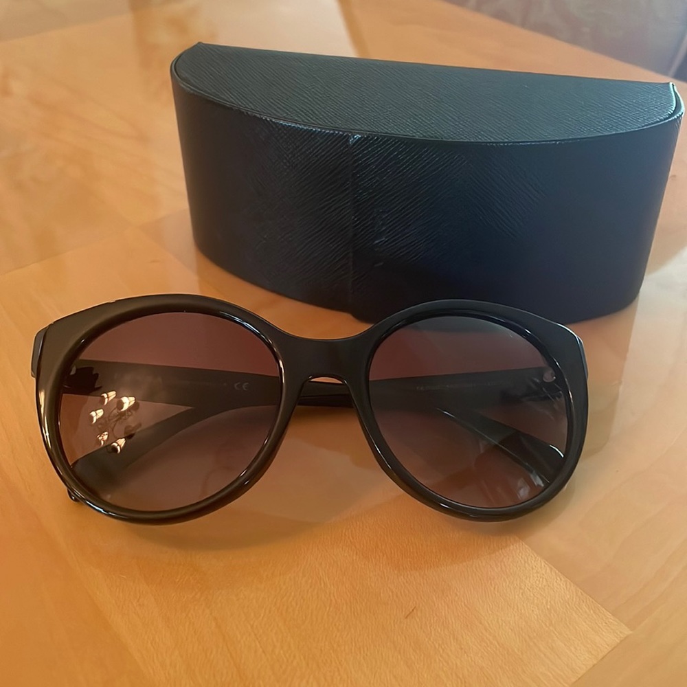 Authentic Prada Cat Eye Sunglasses w/case
